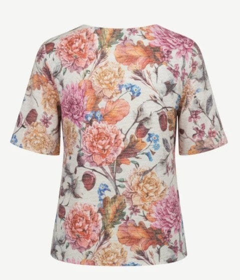 Corfu Womens Viscose Burnout Jersey Petal Sort