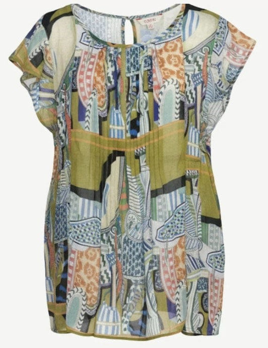 Corfu Womens Soft Print Metropolis