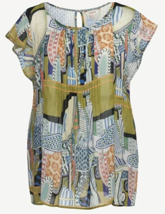 Corfu Womens Soft Print Metropolis