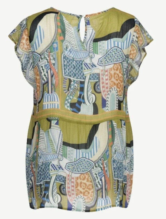 Corfu Womens Soft Print Metropolis