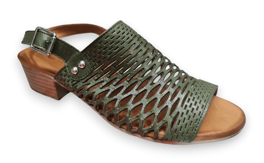 Cabello Comfort Womens Alaca Shoes - Olive