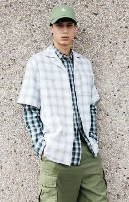 Scotch & Soda Mens Short Sleeved Shirt