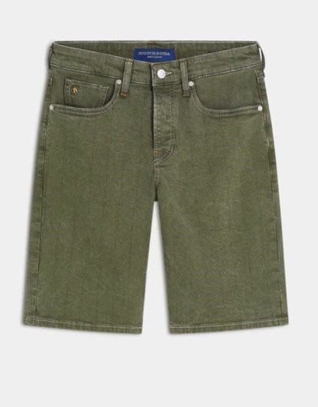 Scotch & Soda Mens Ralston Denim Shorts