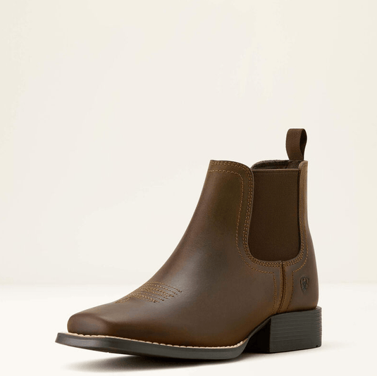 Ariat Kids Booker Chelsea Wide Square Toe Boot