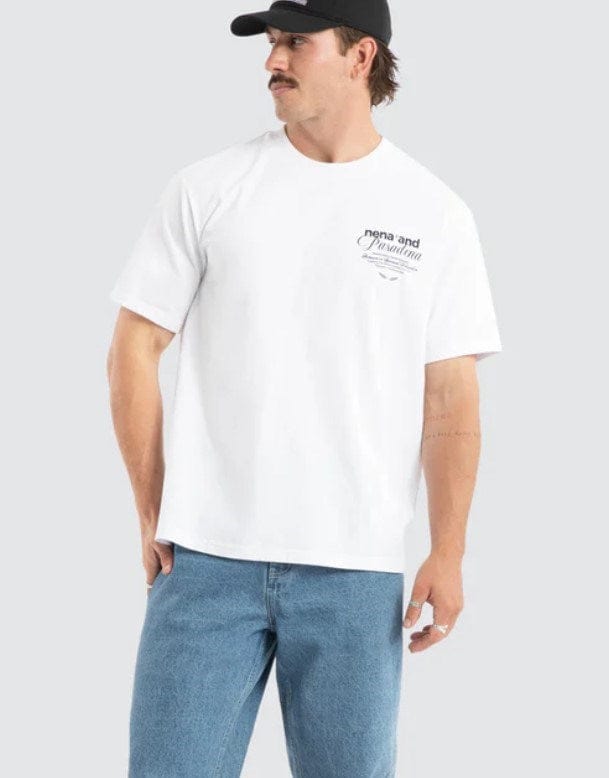 Load image into Gallery viewer, NXP Mens Written Classic Tee - White

