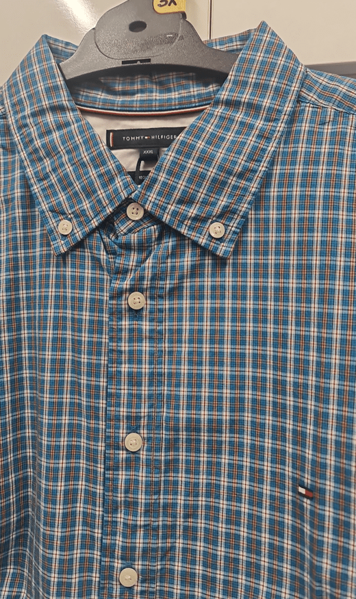 Tommy Hilfiger Mens Tartan Regular Fit Shirt