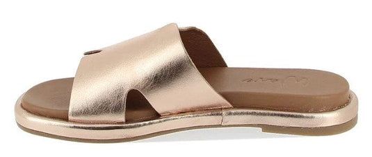 Wave Womens Zen Tan Slide Slip On  Shoes