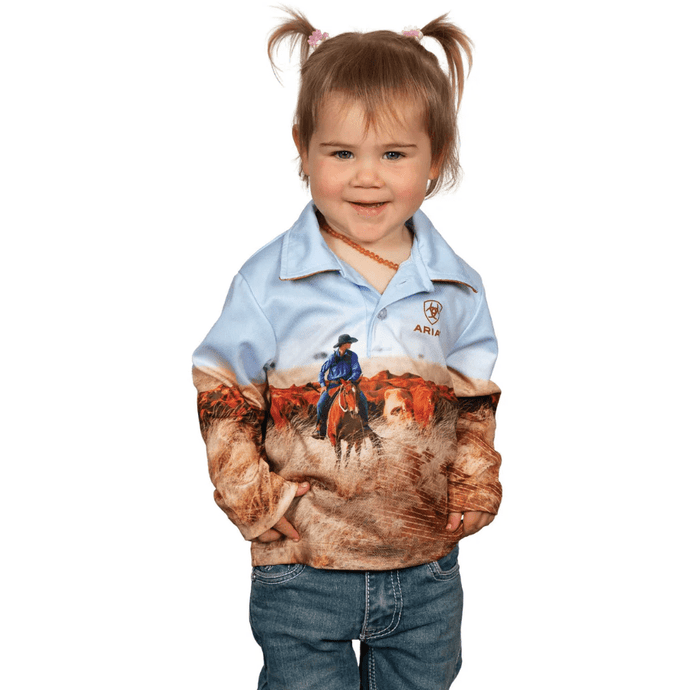 Ariat Kids Fishing Shirt - Cattleman