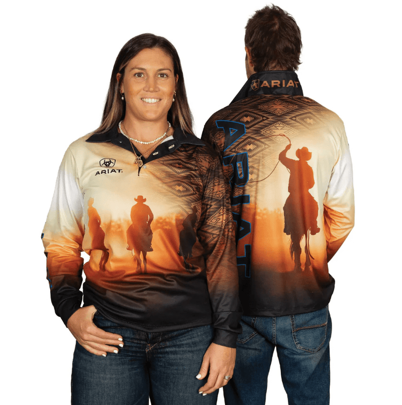 Load image into Gallery viewer, Ariat Unisex Fishing Shirt - Rodeo Roper
