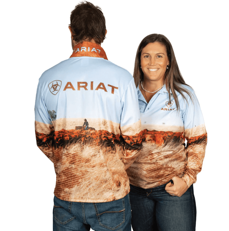 Load image into Gallery viewer, Ariat Unisex Fishing Shirt - Cattleman
