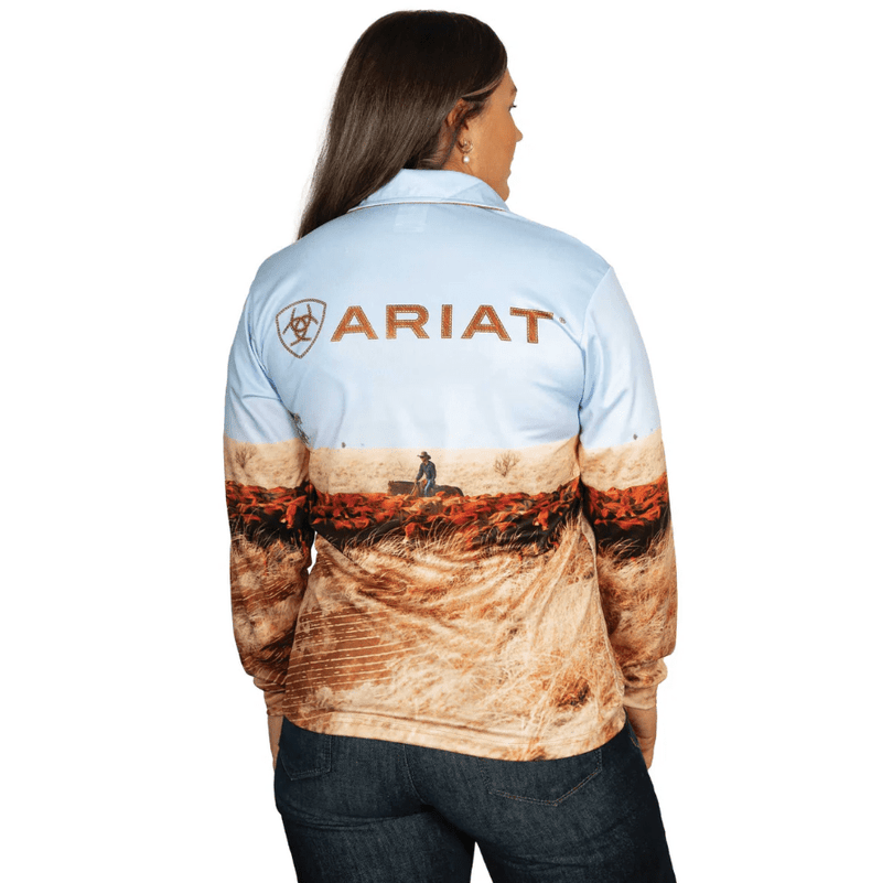 Load image into Gallery viewer, Ariat Unisex Fishing Shirt - Cattleman
