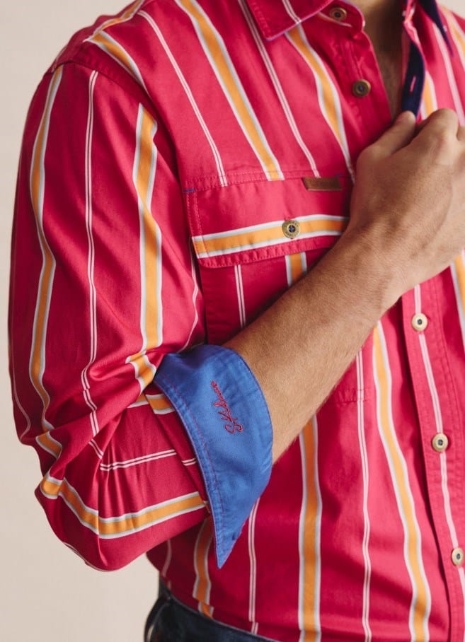 Load image into Gallery viewer, S. Kidman Mens Armstrong Full Placket Work Shirt
