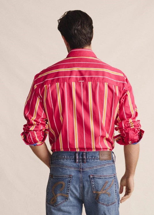 S. Kidman Mens Armstrong Full Placket Work Shirt