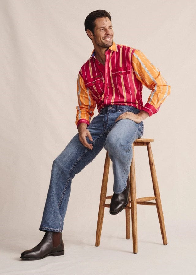 Load image into Gallery viewer, S. Kidman Mens Armstrong Full Placket Work Shirt
