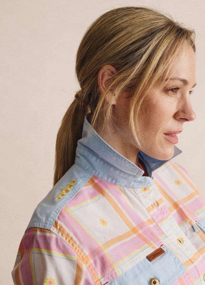 Load image into Gallery viewer, S. Kidman Womens Spencer Full Placket Workshirt - Pale Pink
