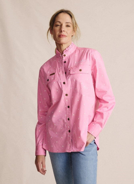 S. Kidman Womens Lilly Pilly Workshirt - Pale Pink