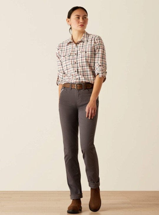 Load image into Gallery viewer, Ariat Womens Rebar Made Tough Durastretch Long Sleeve Work Shirt
