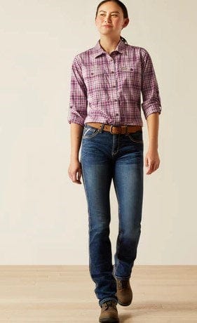 Load image into Gallery viewer, Ariat Womens Made Tough Durastretch Button-Down Work Shirt
