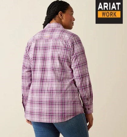 Load image into Gallery viewer, Ariat Womens Made Tough Durastretch Button-Down Work Shirt
