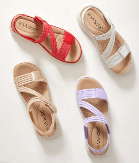Wilde Womens Sannah Sandals - Coral