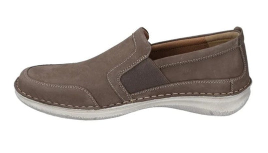 Josef Seibel Mens Anvers 71 Leather Up Shoes - Vulcano