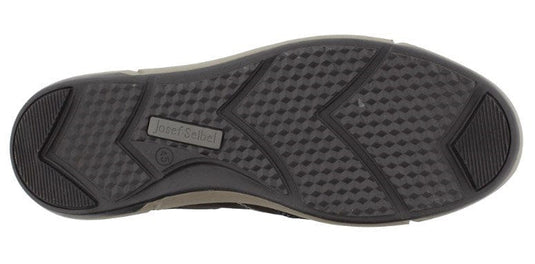 Josef Seibel Mens Enrico 51 Lace Up Flats Shoes - Schwarz