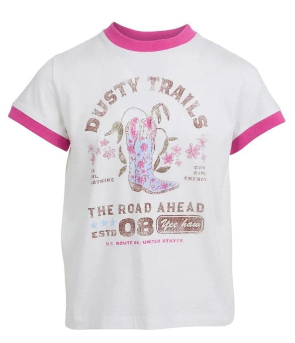 Eve Girl Cowgirl Ringer Tee