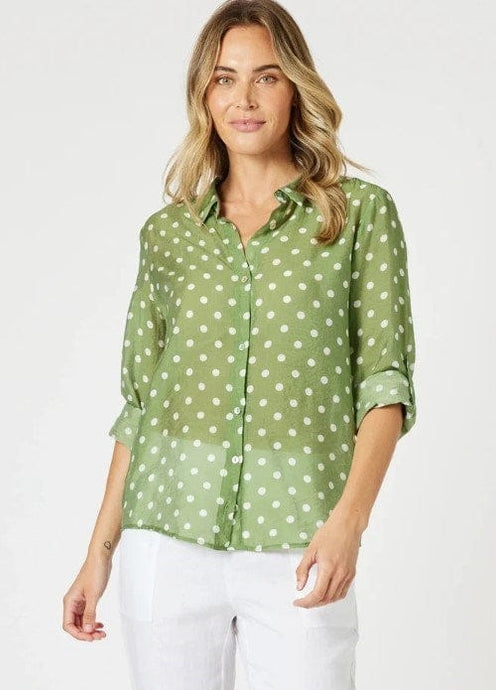 Gordon Smith Womens Basil Spot Shirt