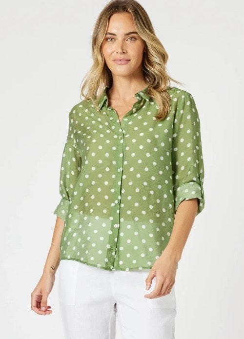 Gordon Smith Womens Basil Spot Shirt