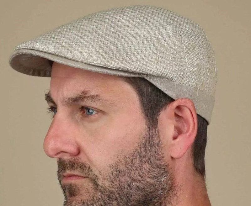 Load image into Gallery viewer, M By Flechet Mens Cotton Linen Cap
