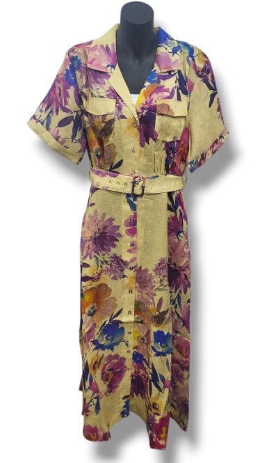 Load image into Gallery viewer, Kachel Womens Eliana Shirt Dress
