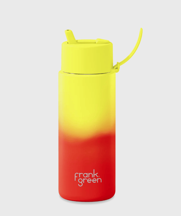Frank Green 34oz Stainless Steel Colour Changing Ultralite Bottle - Lava
