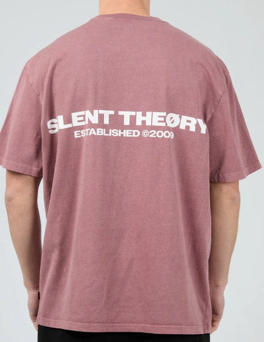 Silent Theory Mens Essential Theory Tee - Musk