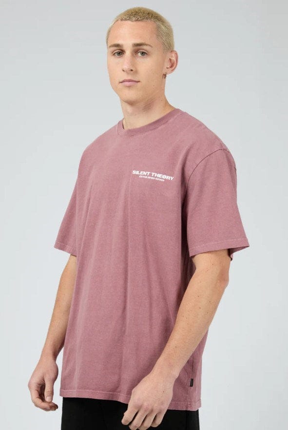 Load image into Gallery viewer, Silent Theory Mens Essential Theory Tee - Musk
