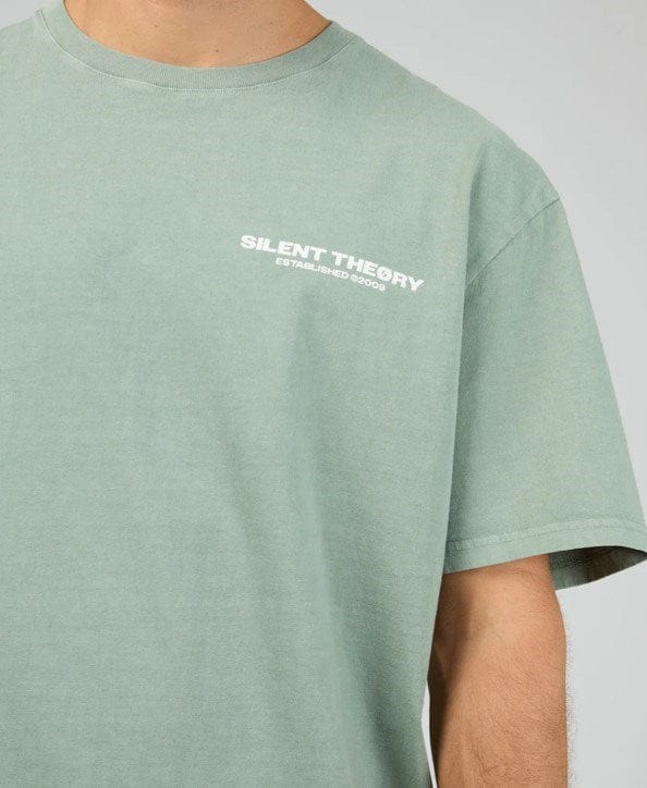 Load image into Gallery viewer, Silent Theory Mens Essential Theory Tee - Mint
