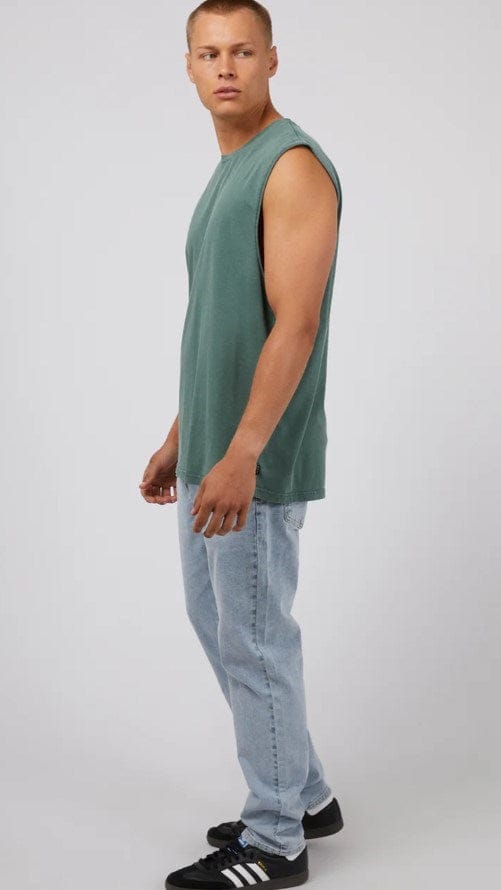 Load image into Gallery viewer, Silent Theory Mens Classic Muscle - Pine
