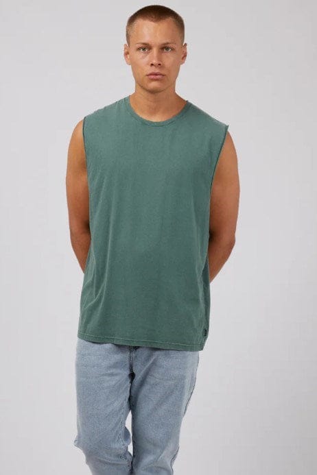 Load image into Gallery viewer, Silent Theory Mens Classic Muscle - Pine
