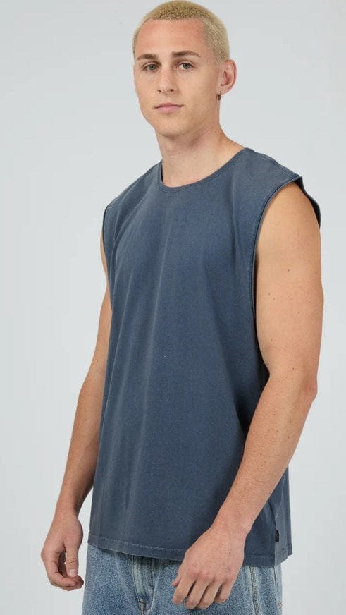 Silent Theory Mens Classic Muscle - Navy