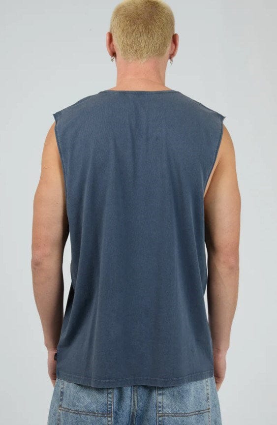 Load image into Gallery viewer, Silent Theory Mens Classic Muscle - Navy
