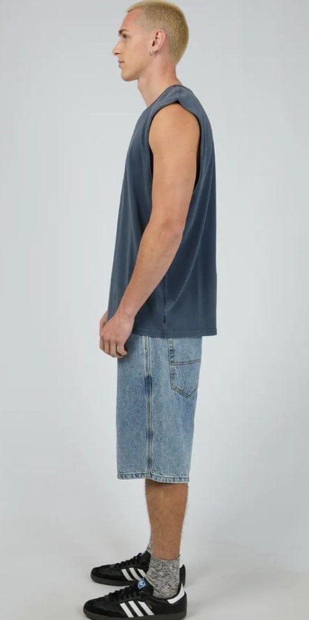 Load image into Gallery viewer, Silent Theory Mens Classic Muscle - Navy
