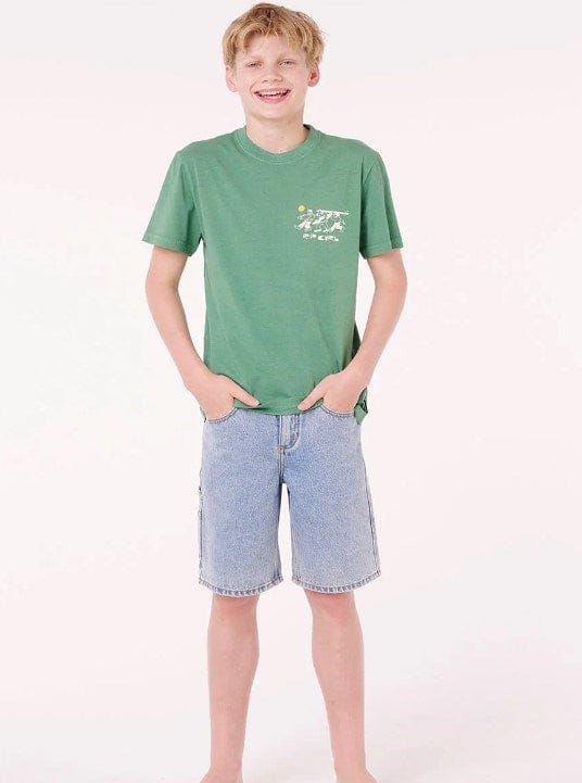 Load image into Gallery viewer, Rip Curl Boys Artist Of The Search Ty Williams Dudes Tee
