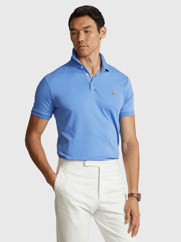 Load image into Gallery viewer, Ralph Lauren Mens Custom Fit Stretch Check Shirt - Pink/Blue
