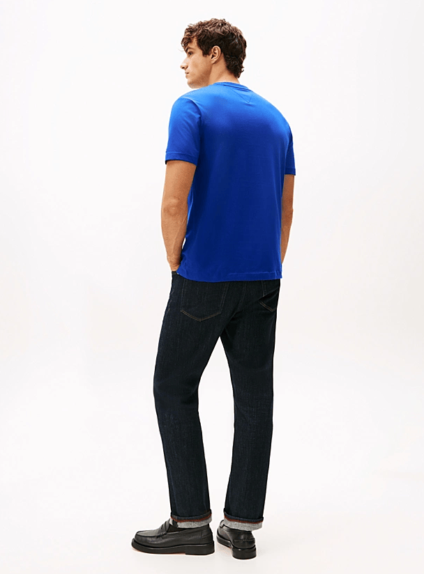 Load image into Gallery viewer, Tommy Hilfiger Mens Stack Graphic Tee - Wedge Blue
