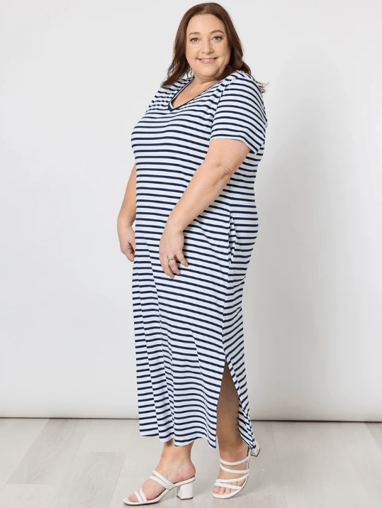 Load image into Gallery viewer, Gordon Smith Womens Gemma Stripe Dress
