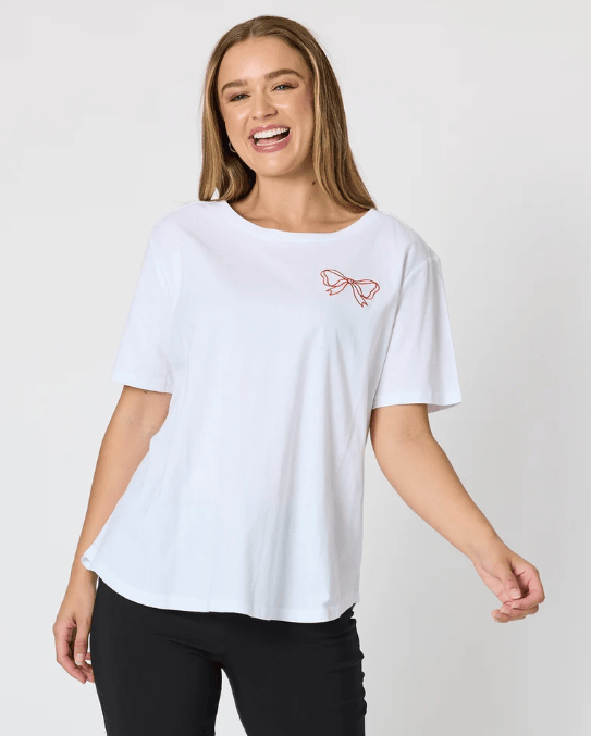Load image into Gallery viewer, Gordon Smith Womens Bow Tee

