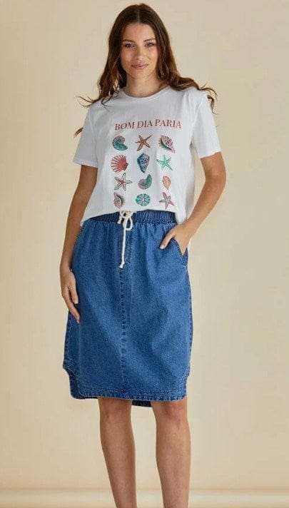 Betty Basics Womens Ellia Crew Tee