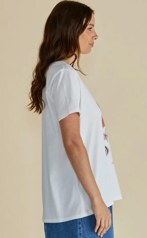 Betty Basics Womens Ellia Crew Tee