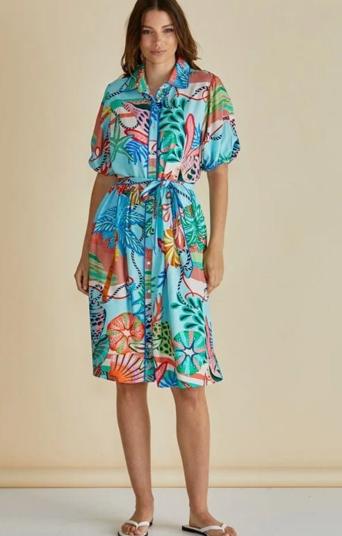 Load image into Gallery viewer, Betty Basics Womens Rio Reef Dress

