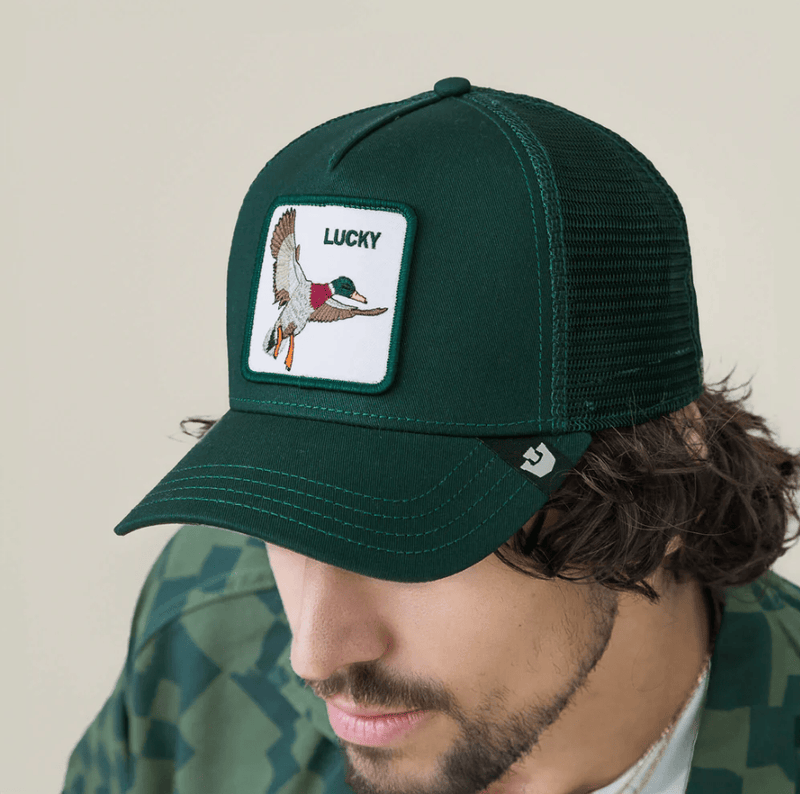 Load image into Gallery viewer, Goorin Bros The Lucky Duck Trucker Cap
