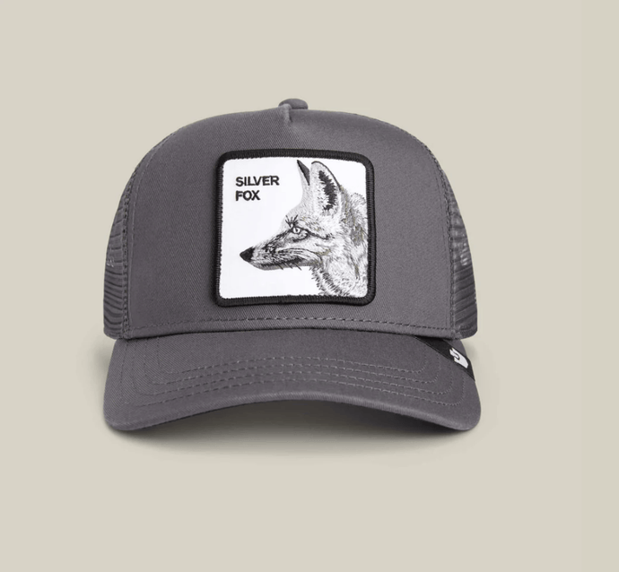 Goorin Bros Silver Foxxx Trucker Cap